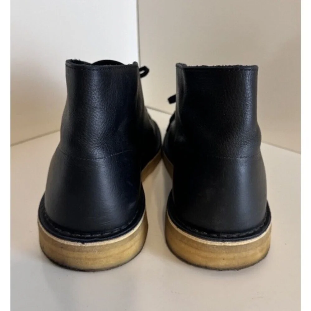 Clarks Originals‎ Desert Boot Navy Tumble Leather Chukka Mens 13 M Vintage 48-10